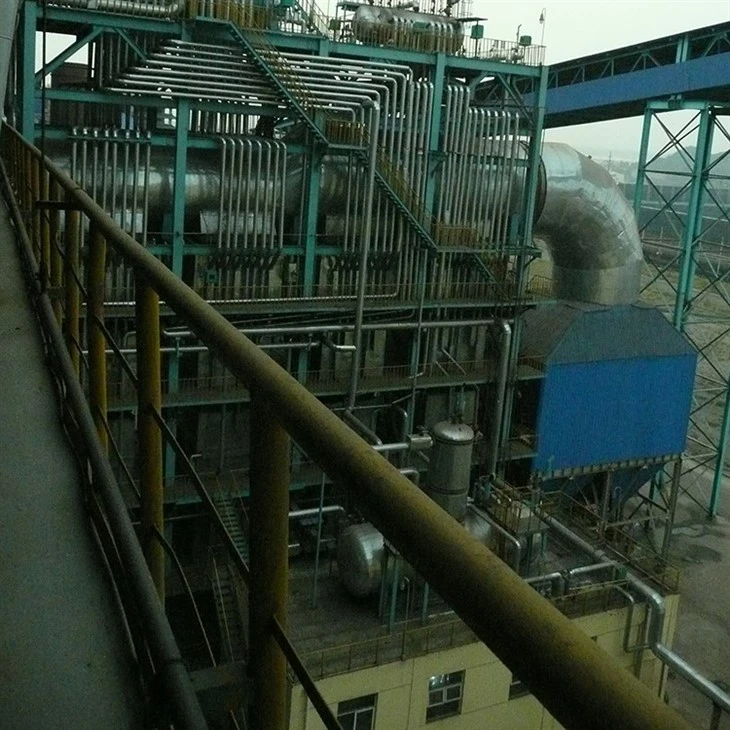 Heat recovery boiler for sintering plant
