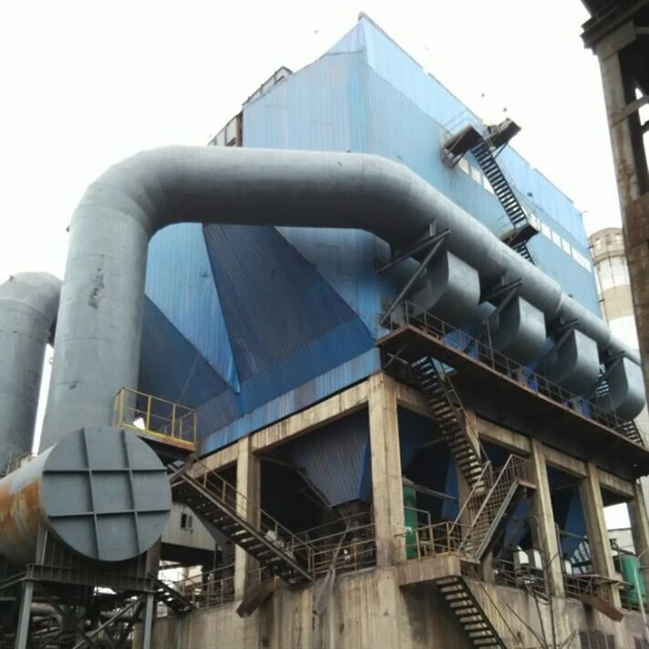 Revampe the electrostatic precipitator to bag filter)